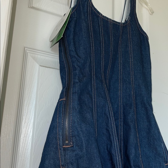 Kate Spade X Target Fit and Flare Denim Dress Size 00 - Picture 3 of 7